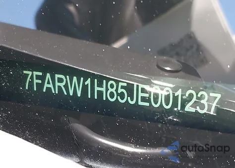 2018 Honda Cr-V Ex-L/Ex-L Navi из США, поврежденный, VIN 7FARW1H85JE001237